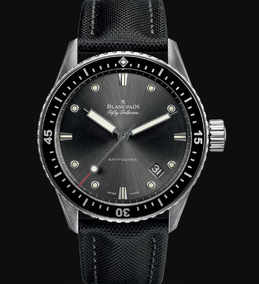 Blancpain Fifty Fathoms Watch Review Bathyscaphe Replica Watch 5000 1110 B52A